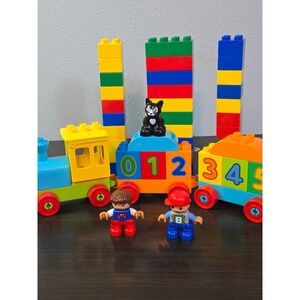 Lego Duplo Number Train Learning Counting Building Blocks Set Toddler Toy